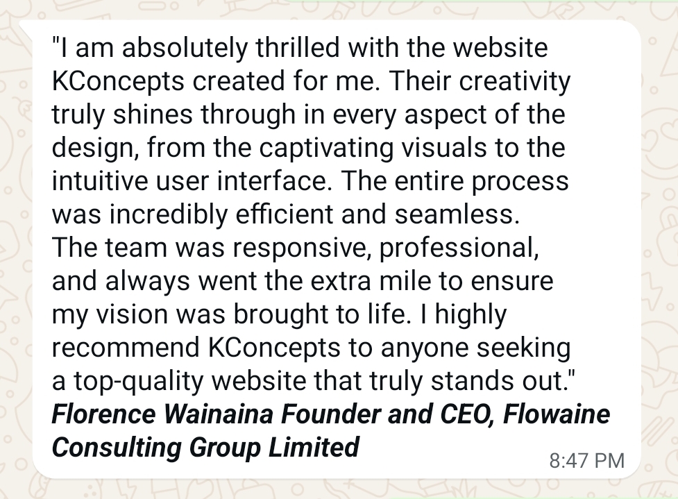 Client review 2