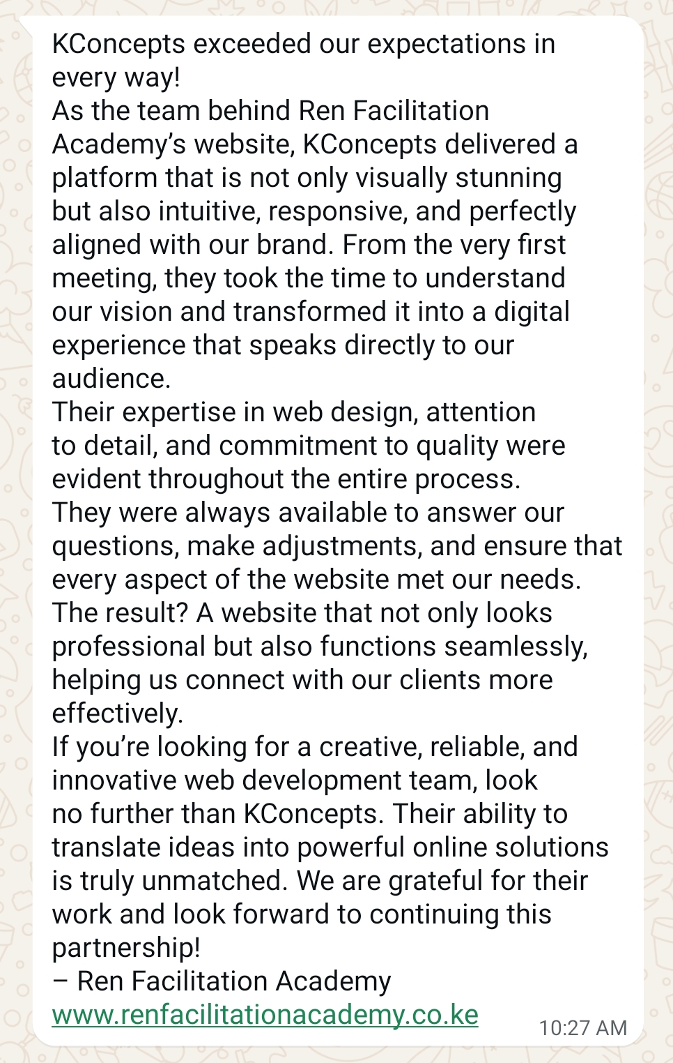 Client review 3